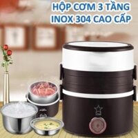 Hộp Cơm Hâm Nóng 3 Tầng Electric Lunch Box