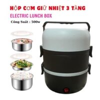 Hộp Cơm Hâm Nóng 3 Tầng Electric Lunch Box