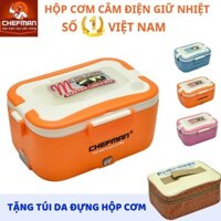 Hộp Cơm Hâm Nóng Chefman CM-113i inox Cao Cấp tặng túi đựng