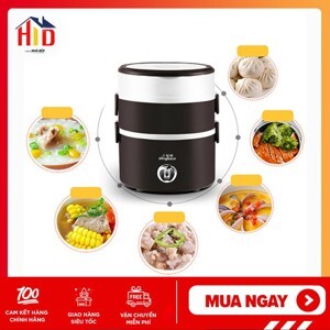 Hộp cơm điện hâm nóng inox 3 ngăn Playbear DFH2019 (DFH - 2019)