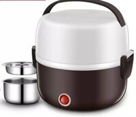 Hộp cơm hâm nóng, nấu cơm inox 2 tầng