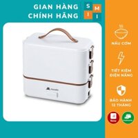 Hộp cơm hâm nóng thức ăn mang đi cắm điện đa năng MOCATO M601 2 tầng