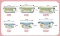 Hộp cơm hộp thực phẩm thuỷ tinh giữ nhiệt có van thông hơi nhiều ngăn More Fresh HĐC01