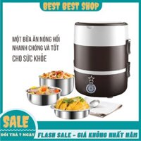 Hộp Cơm Inox 3 tầng, Cặp Lồng, Hộp Cơm, CÀ Men Đựng Cơm Giữ Nhiệt