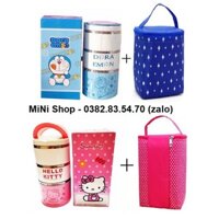 hộp cơm inox 3 tầng - hộp đựng cơm inox 3 tầng