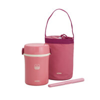 Hộp Cơm JBC-800 Kèm Túi Thermos - Hồng