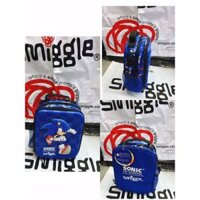 Hộp cơm trưa cứng cấp độ Sonic The Hedgehog có dây đeo
