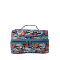 Hộp Cơm Trưa Smiggle Double Decker Illusion Food Bag - IGL443675GRY