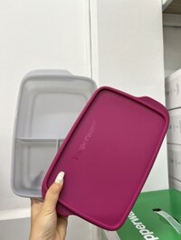 Hộp Cơm Tupperware Cool Teen Tím Radish 1.0L Không Dùng Cho Lò Vi Sóng