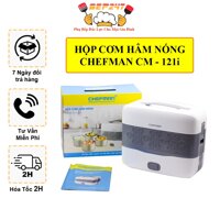 Hộp Cơm Văn Phòng CHEFMAN CM - 121i Cao Cấp, Hàng Chính Hãng Bảo Hành 12 Tháng