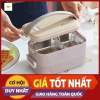 Hộp cơm Wooden Style vân gỗ cực xinh (Giảm thêm khi mua chung Túi giữ nhiệt)