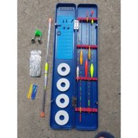 Hộp combo phao câu đài - câu tay kèm phao đầy đủ phụ kiện