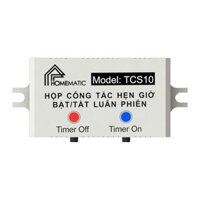 Hộp công tắc hẹn giờ tắt bật luân phiên cho máy ấp trứng HOMEMATIC TCS10