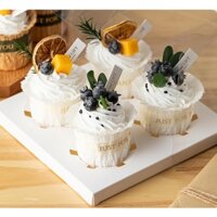 Hộp cupcake trong - 4 bánh ( 10 hộp )