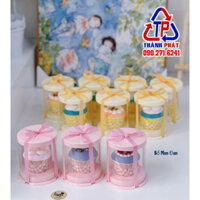 Hộp cupcake trụ mini xinh xắn, hộp đựng 1 cupcake, hộp đựng bánh tiệc, bánh kem mini, hộp đựng art toy