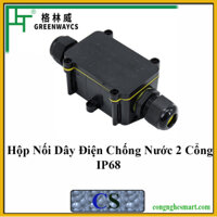 Hộp Cút Nối Dây Điện Chống Nước 2 Cổng IP68 M686 – Cho đầu vào 6-11mm