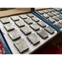 Hộp đá mài, bi mài sàn thô 16 viên loại đặc biệt tốt, dạng vuông; dày 14ly; dùng cho máy mài sàn bê tông DMS - SF