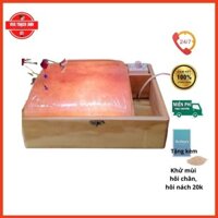 Hộp Đá Muối Himalaya Massage Chân 20x25cm ⚡FREESHIP + QUÀ 20K⚡giá gốc, mặt cong, chứa 84 khoáng chất thiết cho cơ thể,..