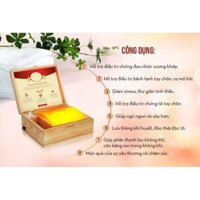 Hộp đá muối massage chân Himalaya đá thẳng dày 5cm loại cao cấp- NMOL