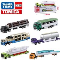 Hộp dài Tomy TOMICA chính hãng hợp kim mô hình 125 gỗ 131 xe vận chuyển xe 150 thuyền đánh cá Xe đồ chơi ZLUZ