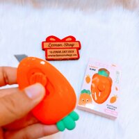 Hộp Dao Rọc Giấy Cà Rốt ( 1 Cái - 7cm )