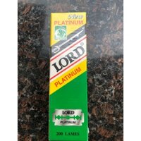 Hộp Dao Tem LORD Cạo Râu Hàng Đẹp Loại Tốt (Hộp 200 Lưỡi)