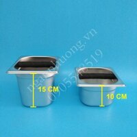 Hộp đập bã cà phê ( Knock box) 10cm , 15cm