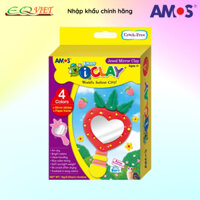 Hộp đất nặn nhập khẩu Hàn Quốc AMOS siêu nhẹ IC15P4MR