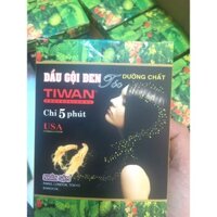 Hộp Dầu Gội  gội là đen tóc tiwan
