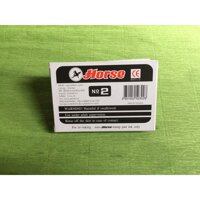 Hộp dấu kim loại Horse số 2 - đóng dấu - lăn tay màu đen