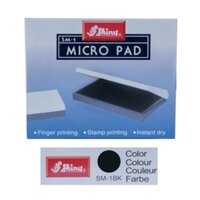 Hộp dấu lăn tay Shiny SM-1BK mực đen