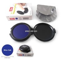 Hộp dấu lăn tay Shiny SM-2 - Mực xanh hoặc đỏ. Thumb print pad