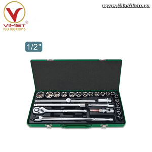 Hộp đầu tuýp 1/2" 25 chi tiết TOPTUL GCAD2513