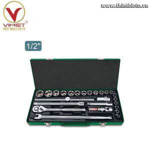 Hộp đầu tuýp 1/2" 25 chi tiết TOPTUL GCAD2513