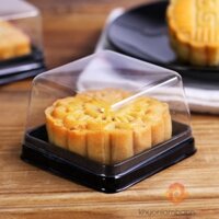 Hộp đế đen đựng bánh trung thu 50gr