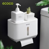 Hộp để giấy dính tường nhà tắm Ecoco