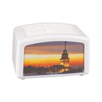 Hộp để giấy tissue để bàn Flora F030 24/1(11x16x9,5cm)