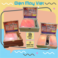 Hộp Đèn Đá Muối Himalaya Cao Cấp, Đá Muối Massage Chân Chính Nhiều Mẫu Lựa Chọn