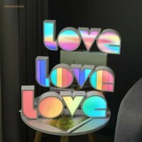 Hộp Đèn LED Hình Chữ Love Nhiều Màu Trang Trí Phông Nền Cửa Sổ
