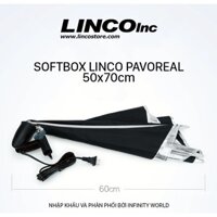 Hộp đèn mềm Softbox 50x70cm cao cấp chính hãng Linco Zenith (Đui đèn PavoReal E27)