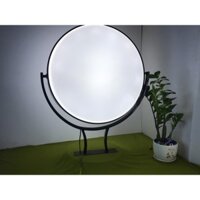[Hộp Đèn Xoay 360 độ]Biển Quảng Cáo Hút Nổi Mica đều đẹp cực kỳ, chất lượng tốt - TRÒN
