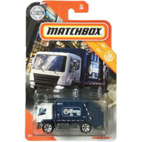 Hộp diêm MATCHBOX 9C7U GARBAGE Bộ sưu tập xe tải City Work White / GARBAGE KING 20