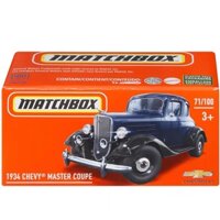 Hộp diêm MATCHBOX Hộp màu Xe nhỏ Chevrolet Classic Car '34 CHEVY MASTER COUPE 22B