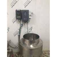 Hộp điều chỉnh biến tần của máy xay giò chả công suất lớn, Điều chỉnh tốc độ biến tần xay chả, xay giò