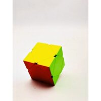 Hộp đồ chơi bằng nhựa: Rubik biến thể Skewb không viền-EQY513