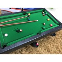 Hộp đồ chơi bi da bàn cỡ lớn cho bé-BỘ BÀN BI DA MINI 55X32X15.5CM VUI CHƠI, GIẢI TRÍ CÙNG BA MẸ