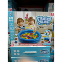 Hộp đồ chơi câu cá có phao vợt cá