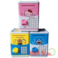 Hộp đồ chơi cho bé yêu- két sắt mini đựng tiền(màungẫu nhiên)