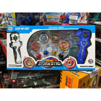 Hộp đồ chơi có 4 Con quay kèm sàn thi đấu 329-62