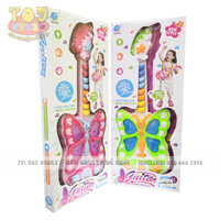 Hộp đồ chơi đàn guitar hình bướm cho bé Guitar butterfly music 663A
